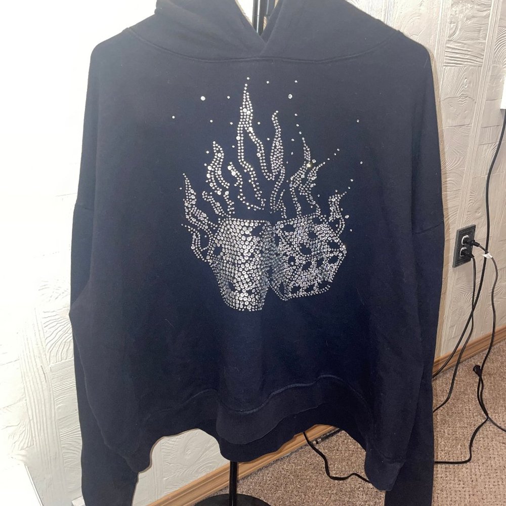 Rhinestone Hoodie